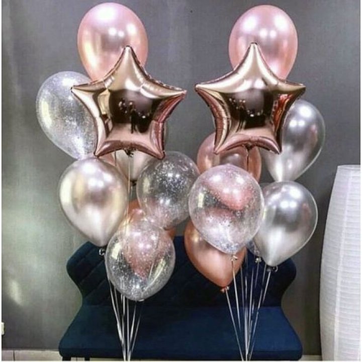 Фонтаны шаров "Дубль старт" в Стерлитамаке