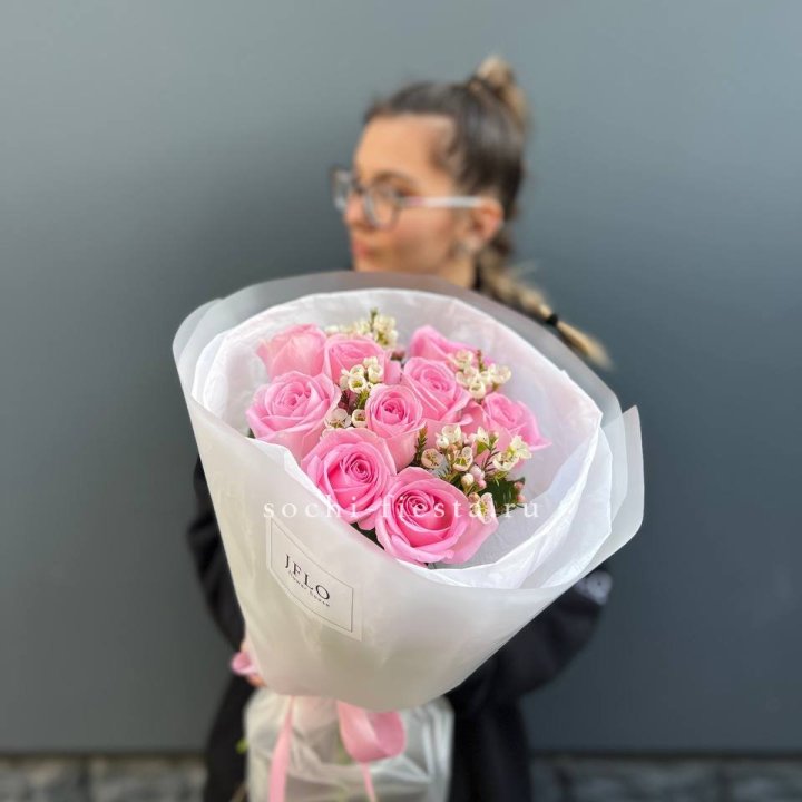 Букет розовых роз  в Стерлитамаке