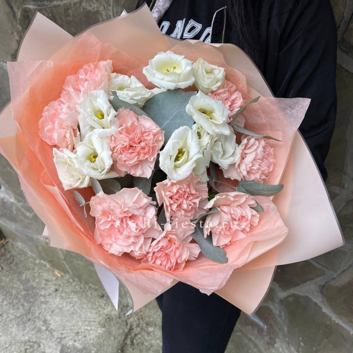  Букет диантусов "Пич" в Стерлитамаке