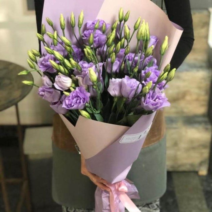 Букет эустом "Лило" в Стерлитамаке