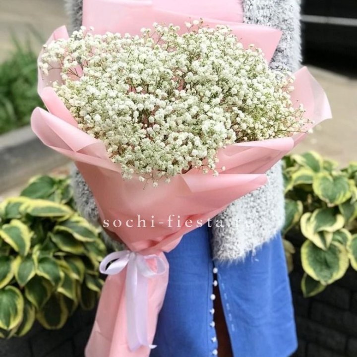 Белоснежные гипсофилы в Стерлитамаке