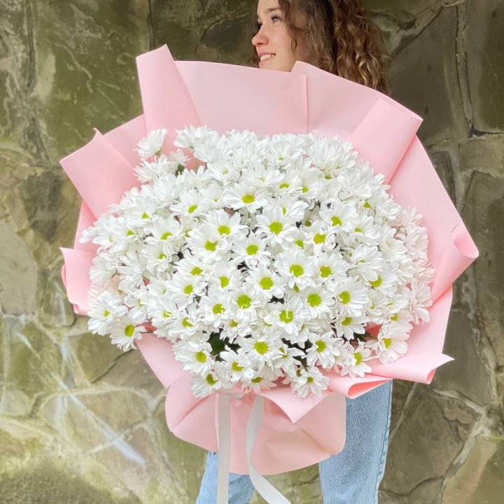  Букет хризантем "Крем" в Стерлитамаке