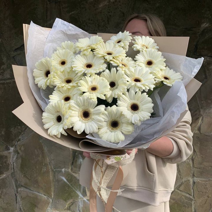 Букет голландских гербер "Шейн"" в Стерлитамаке