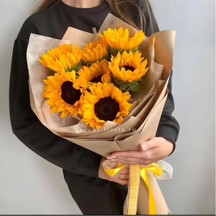 Букет из подсолнухов в Стерлитамаке