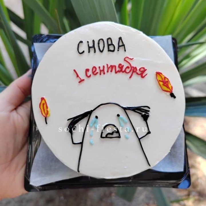 Бенто-торт "Не опять, а снова..." в Стерлитамаке