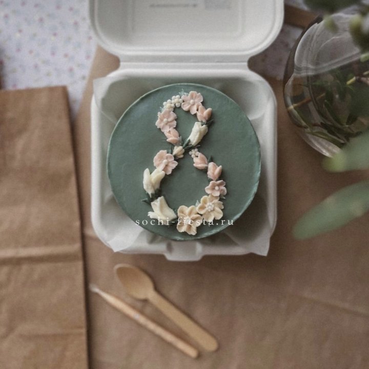 Бенто-торт "8 марта" green  в Стерлитамаке