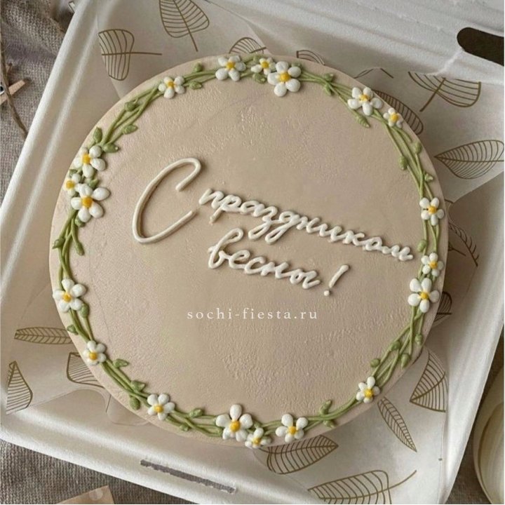 Бенто-торт "C праздником весны!"  в Стерлитамаке