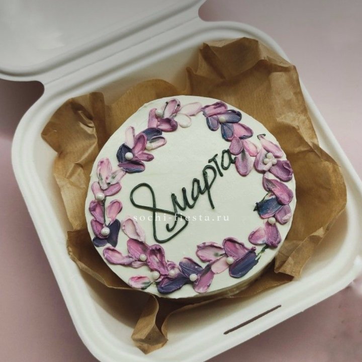 Бенто-торт "8 марта цветы"  в Стерлитамаке