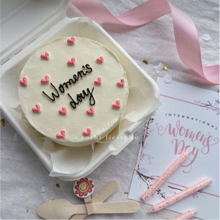 Бенто-торт "Дорогим женщинам"  в Стерлитамаке