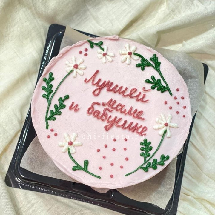 Бенто-торт "Лучшей маме и бабушке"  в Стерлитамаке