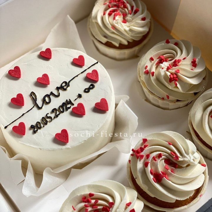 Капкейки и бенто-торт "Любимые" в Стерлитамаке