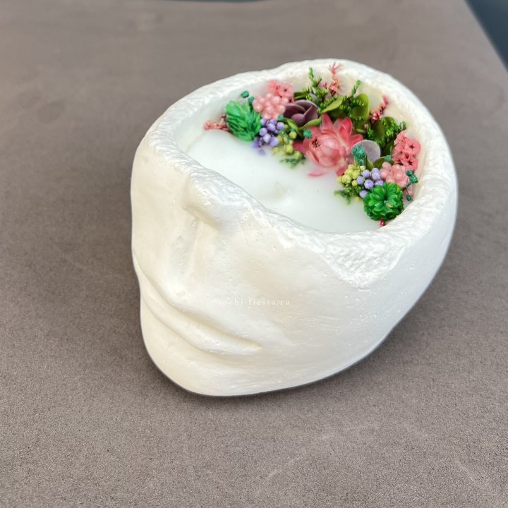 Свеча ароматическая в гипсе  в Стерлитамаке