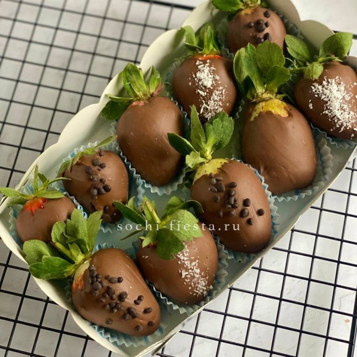 Клубника в шоколаде 10 ягод в Стерлитамаке