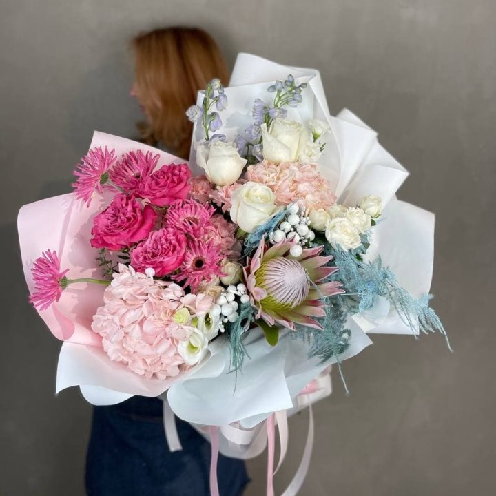 Дизайнерский букет "Фантастик" в Стерлитамаке