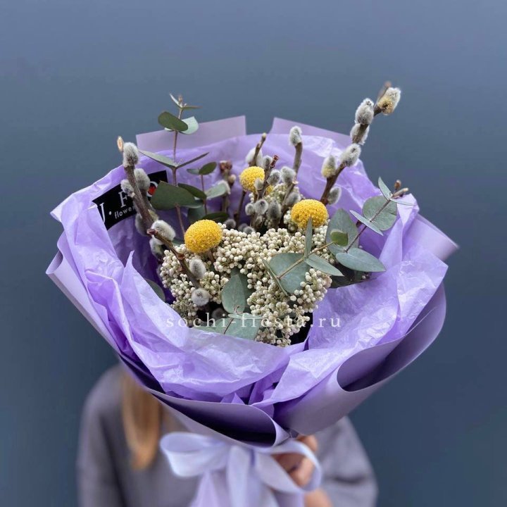 Букет с Вербой №1 в Стерлитамаке