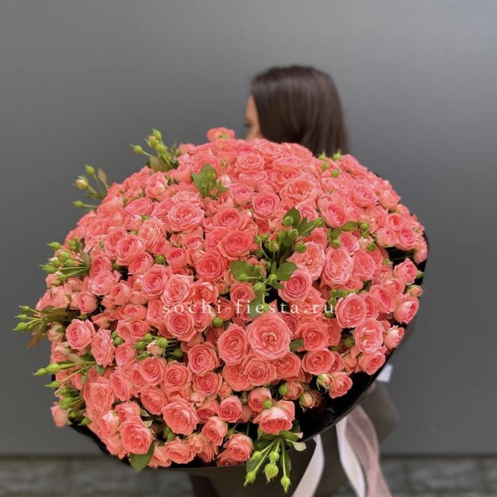 101 кустовая роза Барбадос в Стерлитамаке