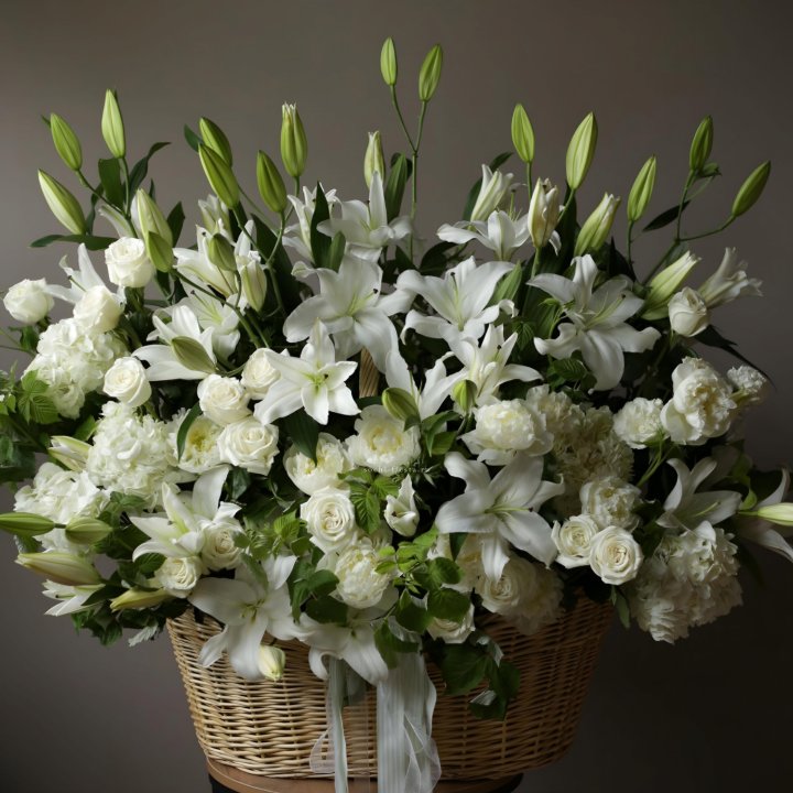 Цветочная корзина макси №3 в Стерлитамаке