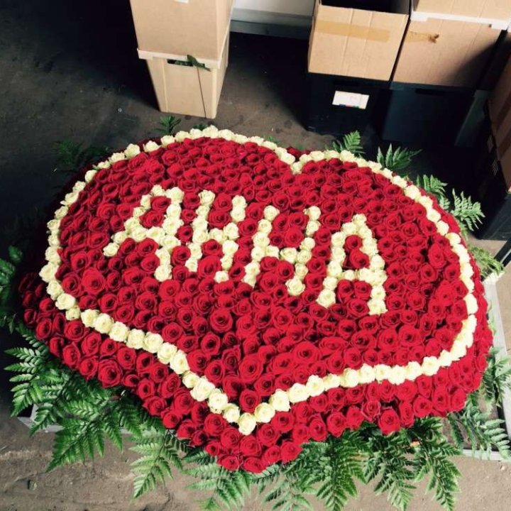 555 роз с именем в Стерлитамаке