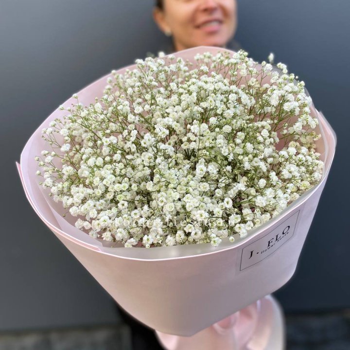 11 белых гипсофил в фоамиране в Стерлитамаке