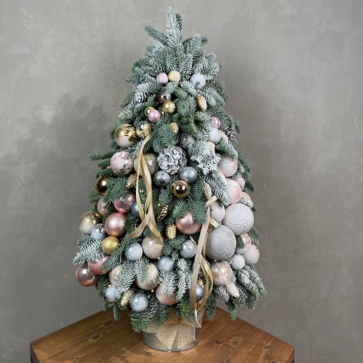 Новогодняя ёлка из веток датского нобилиса в Стерлитамаке