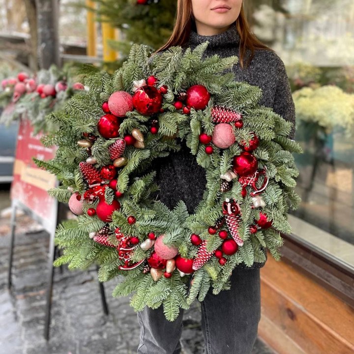 Рождественский венок  в Стерлитамаке