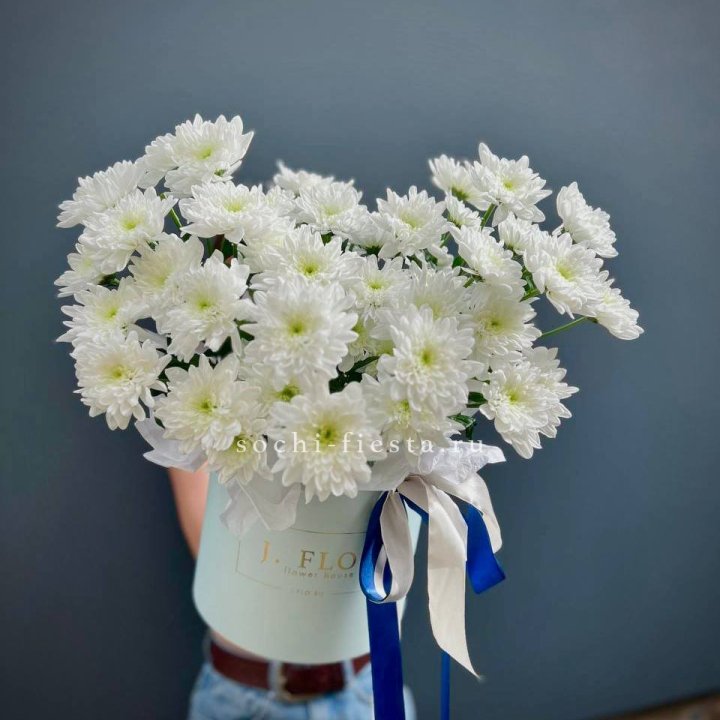 Коробка с хризантемами №3 в Стерлитамаке