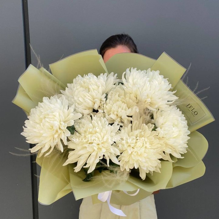 Букет одноголовых хризантем  в Стерлитамаке