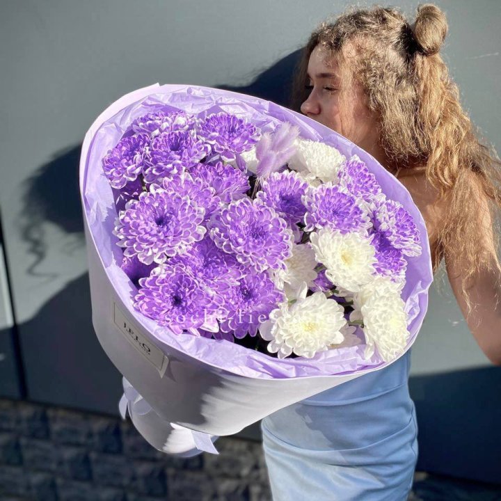  Букет хризантем "Сирена" в Стерлитамаке