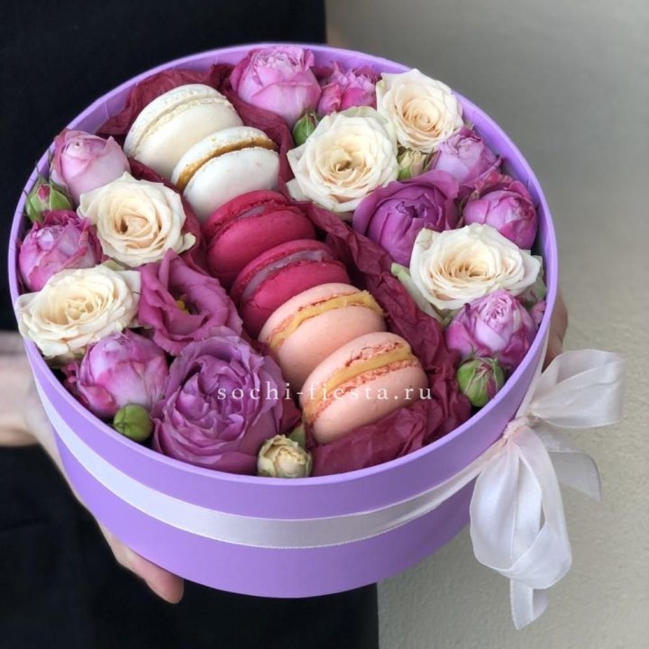 Цветочный бокс "Лаванди" в Стерлитамаке