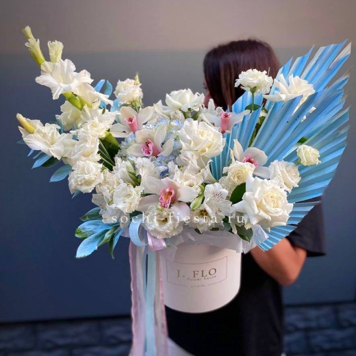 Цветочный бокс №3 в Стерлитамаке