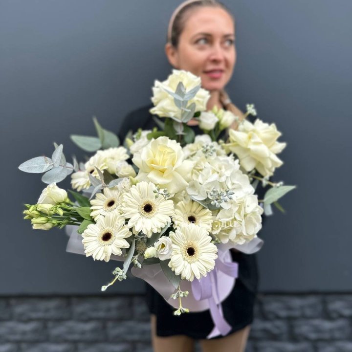 Цветочный бокс "Лавандовый сон" в Стерлитамаке