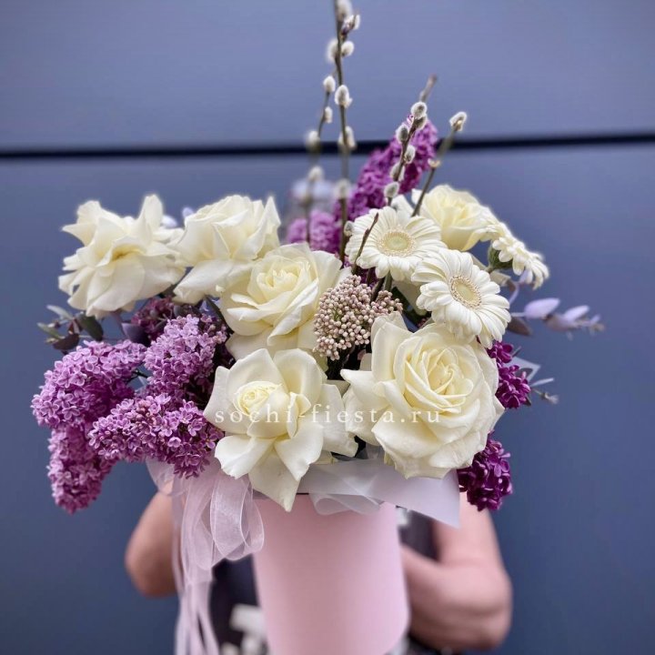 Цветочный бокс "Светлое Воскресенье" в Стерлитамаке