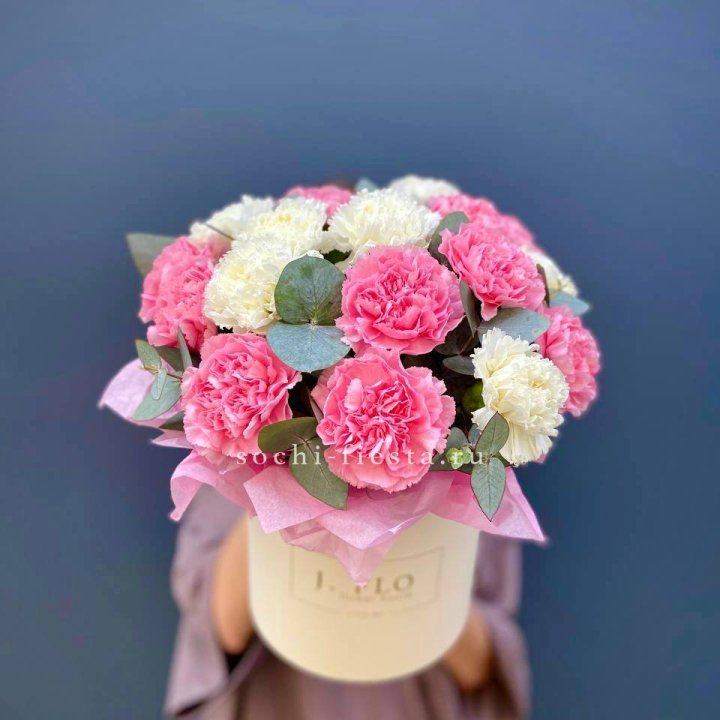 Диантусы в цилиндре в Стерлитамаке