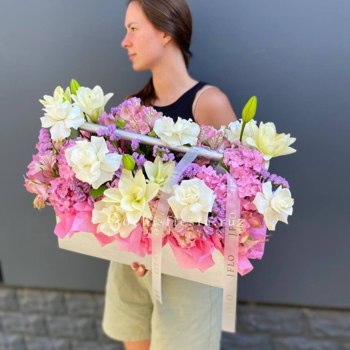 Большой бокс розовый в Стерлитамаке