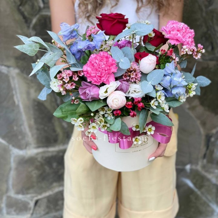 Цветочный бокс №4 в Стерлитамаке