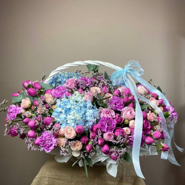 Авторская корзина "Лавандерия" в Стерлитамаке