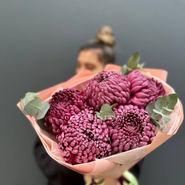 Хризантемы  Бигуди  в Стерлитамаке