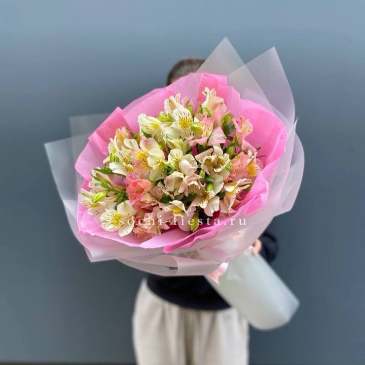 букет альстромерий "Черри" в Стерлитамаке