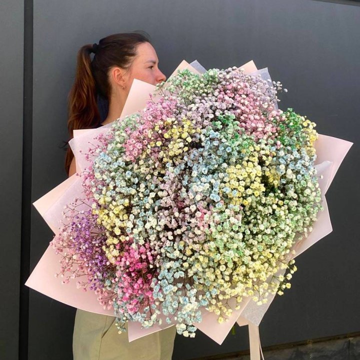 Пышный букет из гипсофил  в Стерлитамаке