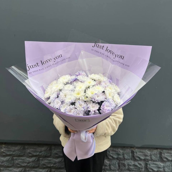 9 воздушных хризантем в Стерлитамаке