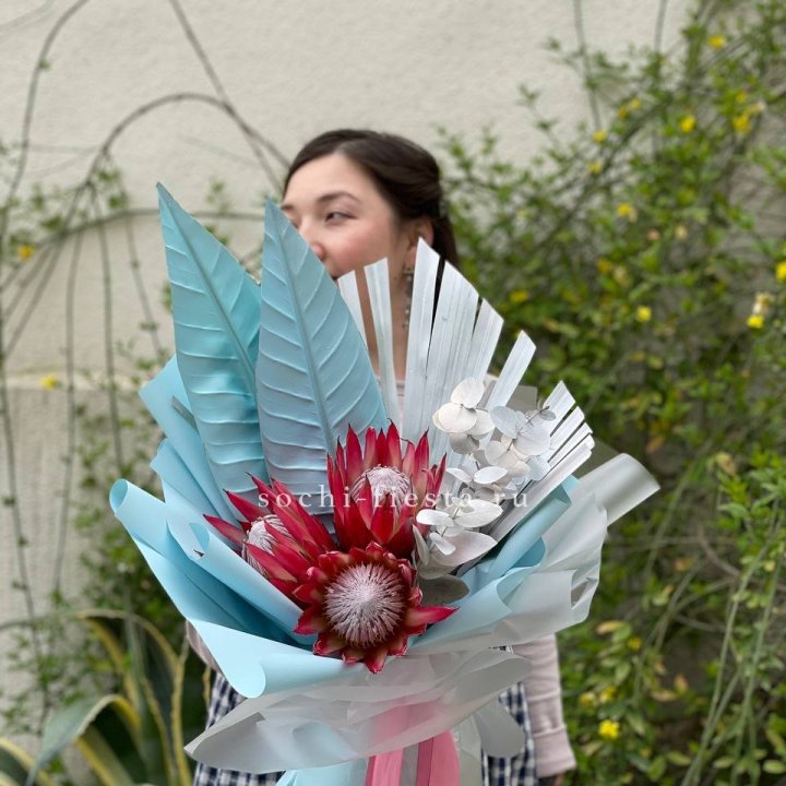 Букет из протеи "Клеопатра-2" в Стерлитамаке