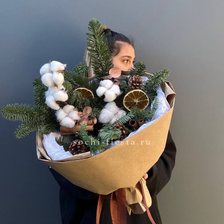 Зимний букет с нобилисом в Стерлитамаке