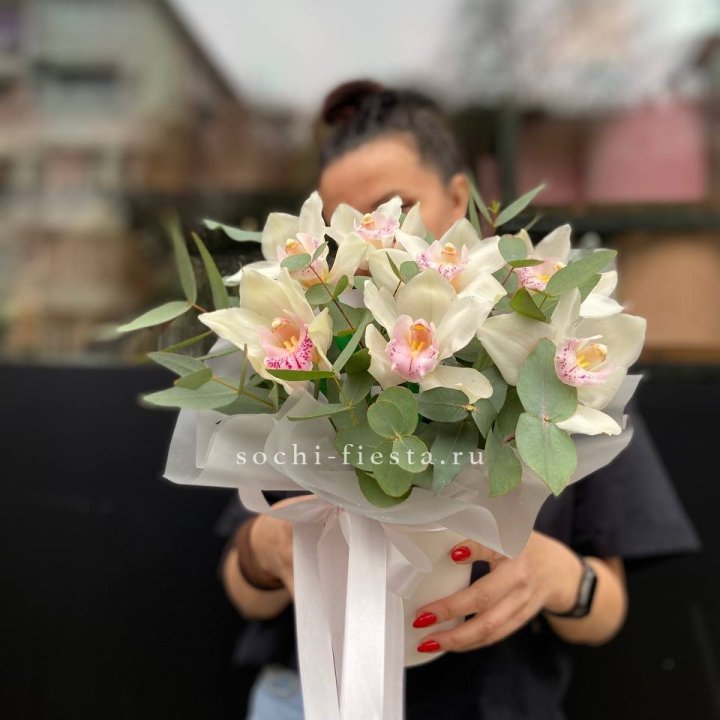 Бокс с орхидеями в Стерлитамаке