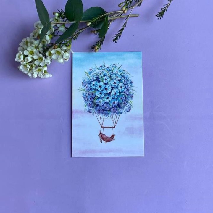 Открытка к букету "Флоростат" в Стерлитамаке