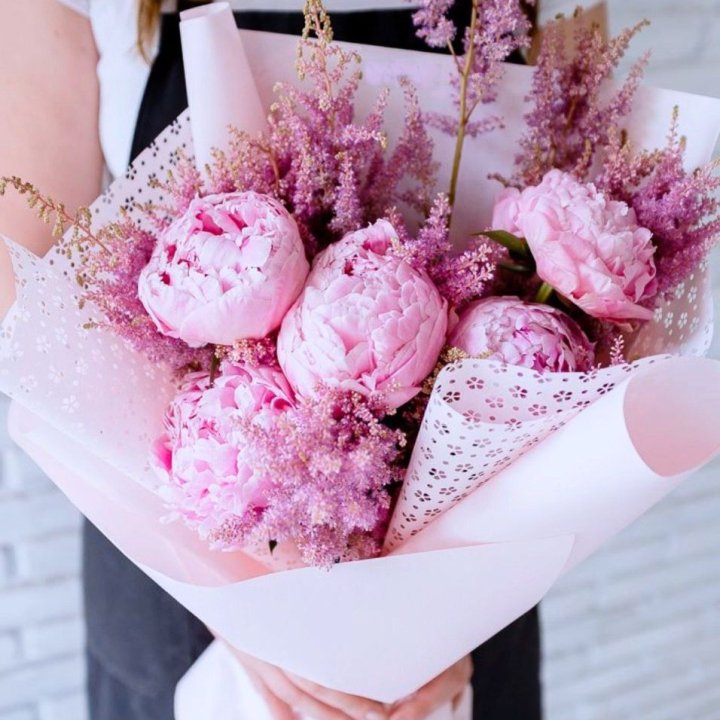 Букет пионов "Мелиса" в Стерлитамаке