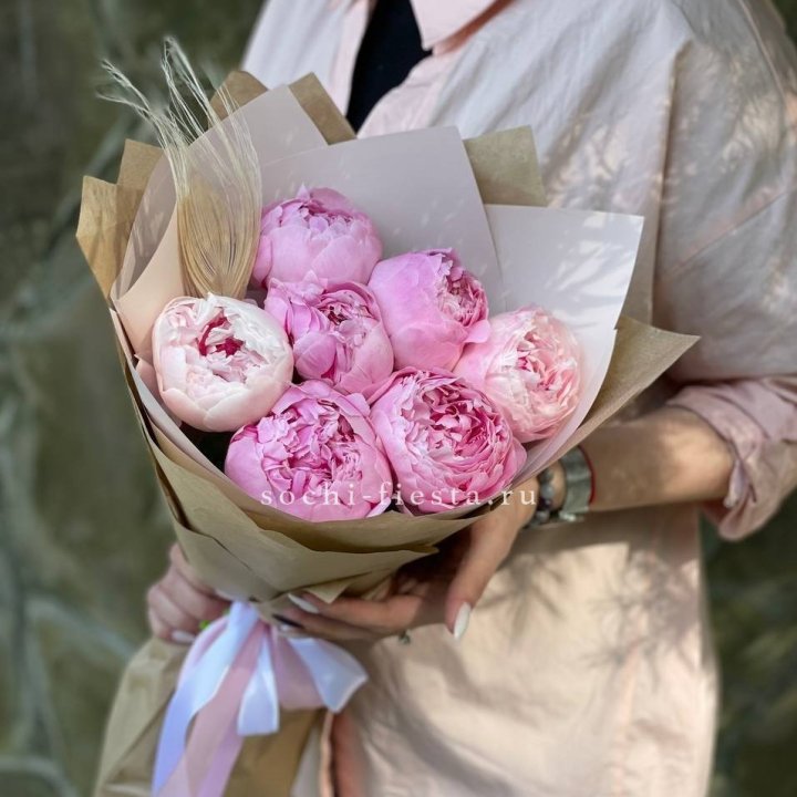 Букет пионов "Венди" в Стерлитамаке