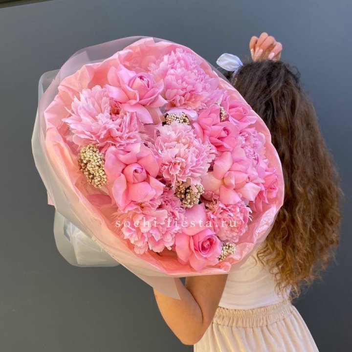  Букет с пионами "Пинки" в Стерлитамаке