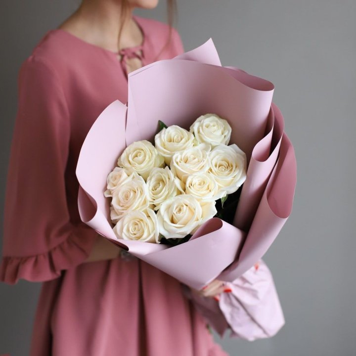 11 белых роз в Стерлитамаке