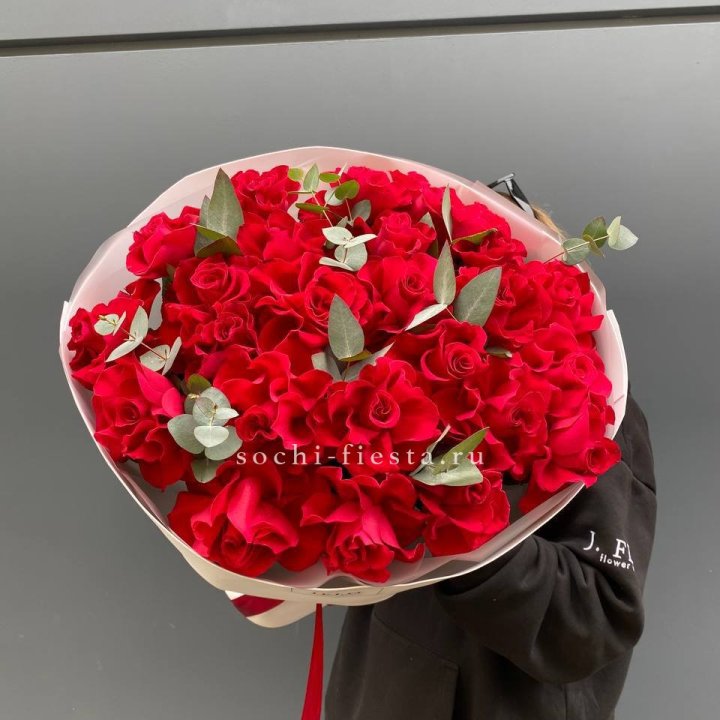 23 Красных французских роз в Стерлитамаке