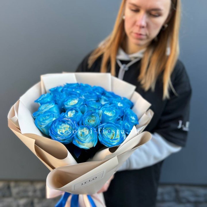 Букет синих роз блю логан в Стерлитамаке